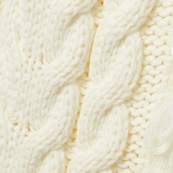 FARM Rio Fringed Cable-Knit Midi Dress - Picture 4 of 8